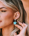 Drew antique Studded Western Earrings
