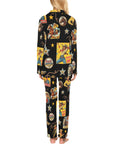 Baha Ranch Vintage Cowgirl Collage Western Pajama Set