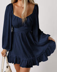 Deborah Waist Square Mini Dress