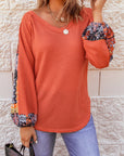 Karina Eyelet thermal Knit Top