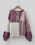 Elliott Back Loose Fit Sweater
