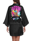 Pink Rodeo Women's Lounge Kimono Robe