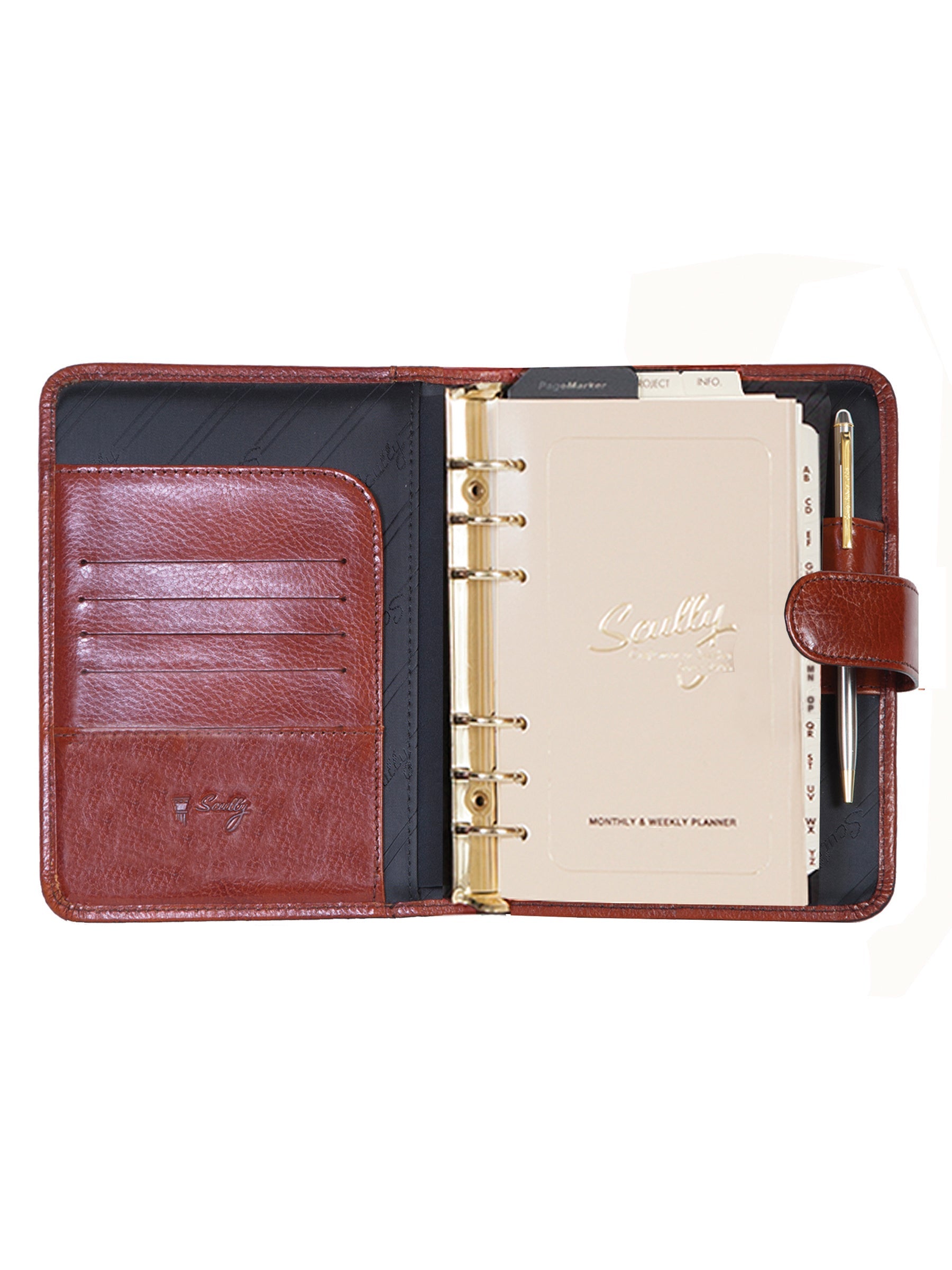 6 Ring Tab Weekly Organizer - 8003