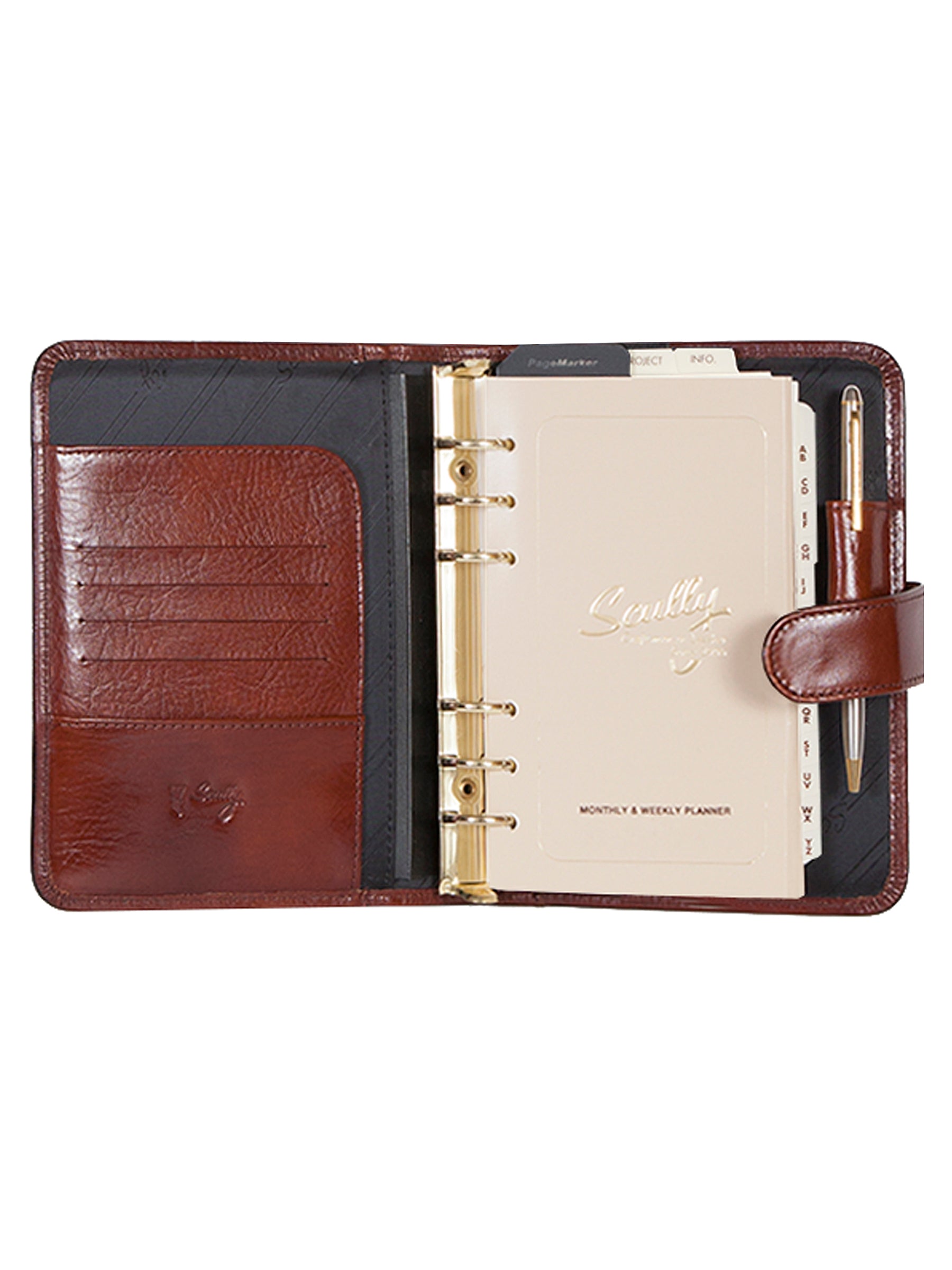 6 Ring Tab Weekly Organizer - 8003