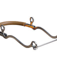 8-1/2" Hilason Western Bike Chain Horse Hackamore Bit W/ Rubber Cover Mouth