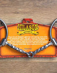 HILASON 5" Western O Ring Square Twist Horse Mouth Snaffle Bit W/ 3" | Stainless Steel