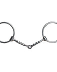 HILASON 5" Western O Ring Square Twist Horse Mouth Snaffle Bit W/ 3" | Stainless Steel