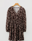 Serenity Waist Flared Mini Dress