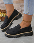 Lyra Slip On Chunky Loafers