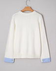 Vienna Cuffed Drop Shoulder Sweater