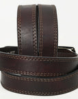 HILASON Western Genuine Leather Belt for Men Women Cowboy Cowgirl Handmade Unisex Full Grain Heavy Duty Tooled Belt for Jeans