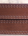 HILASON Western Genuine Leather Belt for Men Women Cowboy Cowgirl Handmade Unisex Full Grain Heavy Duty Tooled Belt for Jeans