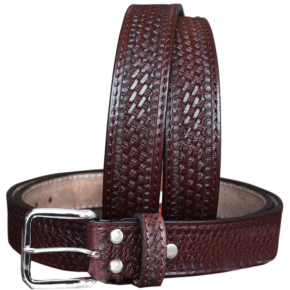 58 In Hilason Gun Belt Heavy Duty Double Layer Stitched Mens Womens Belt
