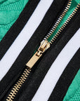 Amayah Zipper Shift Mini Dress