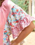 Lacey Ruffled Short Sleeve PLUS Blouse