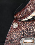 Child Treeless Horse Saddle Western American Leather Barrel Hilason