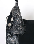 Hilason Western Horse Treeless Barrel Racing  American Leather Saddle