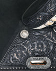 Hilason Western Horse Treeless Barrel Racing  American Leather Saddle