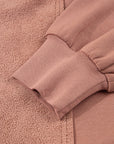 Mabel Half Zipper Baggy Sweatshirt
