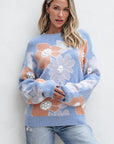 Zelda Drop Shoulder Knitted Sweater