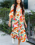 Alanna Floral Tiered Maxi Dress