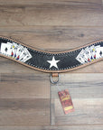 Hilason Western Horse Breast Collar American Leather
