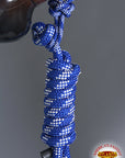 HILASON Western Horse Poly Rope Tied Adjustable Halter 8 Ft Lead Rope