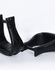 Hilason Western Saddle Bell Oil Leather Horse Saddle Stirrups Neck 3 In
