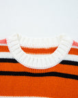 Mirissa Shoulder Cropped Pullover Sweater