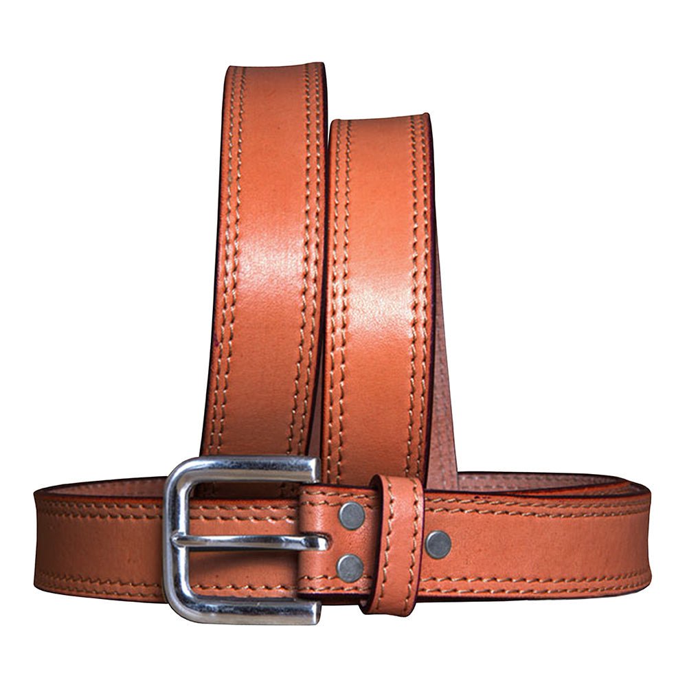 HILASON Western Genuine Leather Belt for Men Women Cowboy Cowgirl Handmade Unisex Full Grain Heavy Duty Tooled Belt for Jeans