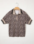 Seraphina Patchwork Short Sleeve Top