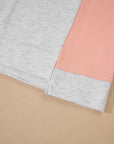 Lilliana Colorblock Pullover Casual PLUS Shorts