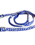 Hilason Braided Poly Barrel Racing Contest Reins Flat 1" X 8Ft Purple