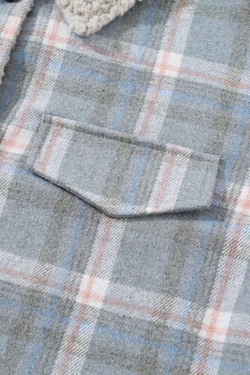 Madison Cuffs Patchwork Plaid Shirt