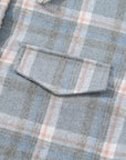 Madison Cuffs Patchwork Plaid Shirt