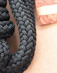 Hilason Horse Riding Poly Lead Rope Blue Tan  1" X 9 Ft.