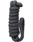 Hilason Horse Riding Poly Lead Rope Blue Tan  1" X 9 Ft.