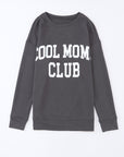 COOL MOMS CLUB Drop Shoulder Sweatshirt