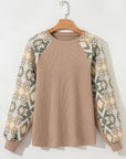 Bella Raglan Sleeve Knit Top
