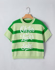 Stripe Oh for Luck’s Sake St Patrick Sweater