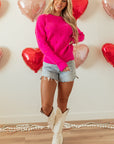 Gracie Heart Sweater