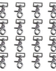 4 Pack 1-1/2 In. Horse Die Cast Trigger Snap Square Eye Nickel Plated