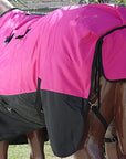 HILASON 1200D Waterproof Winter Horse Blanket Neck Cover Belly Wrap | Turnout Blankets for Horses