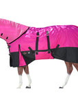 HILASON 1200D Waterproof Winter Horse Blanket Neck Cover Belly Wrap | Turnout Blankets for Horses