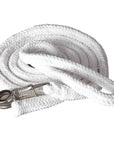 Hilason Horse Riding Poly Lead Rope Blue Tan  1" X 9 Ft.