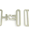 Hilason W. H. Tk. 3 Piece Nickel Plt. Surcingle Attachment Set –