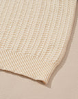 Sophia Knit Short Sleeve Sweater