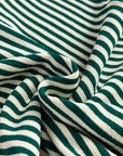 Stripe Drop Shoulder Long Sleeve Top