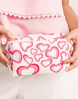 Lea Printed Canvas Cosmetic Bag