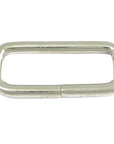 Hilason Western Tack Nickle Plated Wire Rectangle Horse Strap Loop